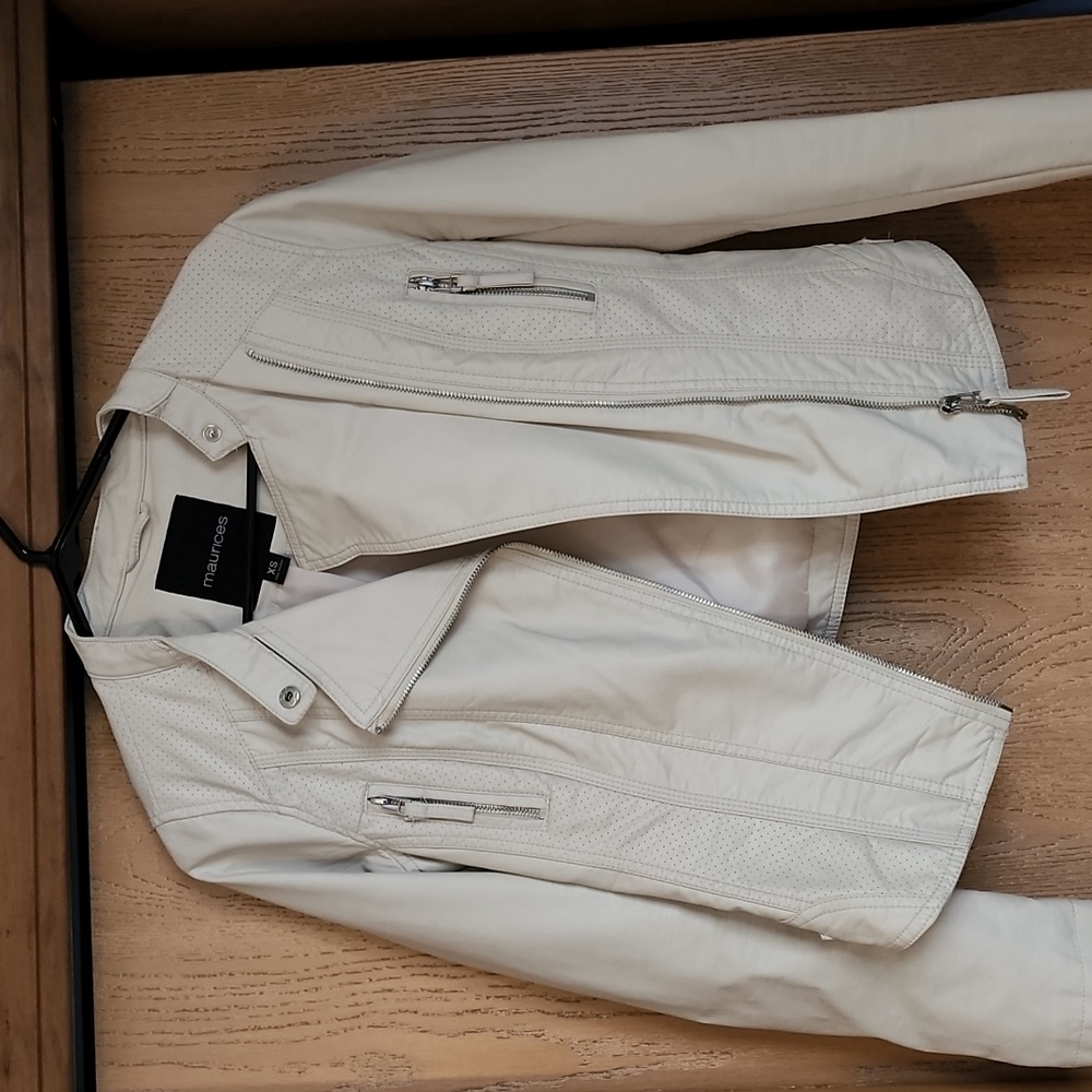 Maurices faux leather jacket. Size xs